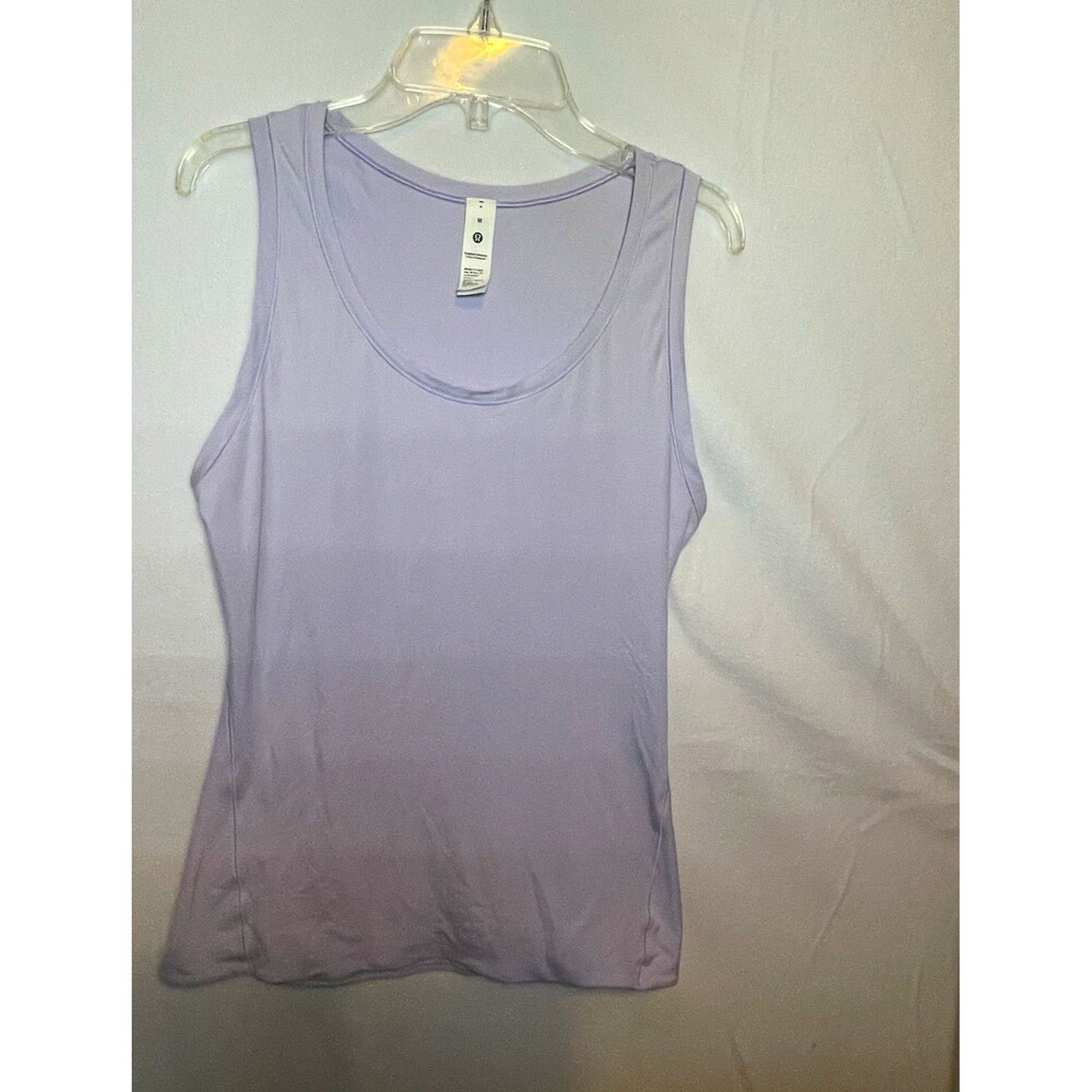 lululemon Women's M Purple Scoop Neck Sleeveless Stretch Nylon Lycra Tank